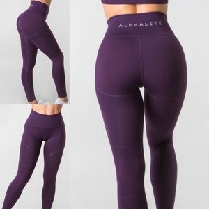 Alphalete OG Revival R6 Legging Purple